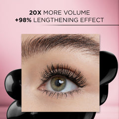 L'Oreal Paris Lash Paradise application close-up for precise lashes