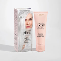 L'Oreal Paris Le Color Gloss in-shower application shows quick, mess-free toning