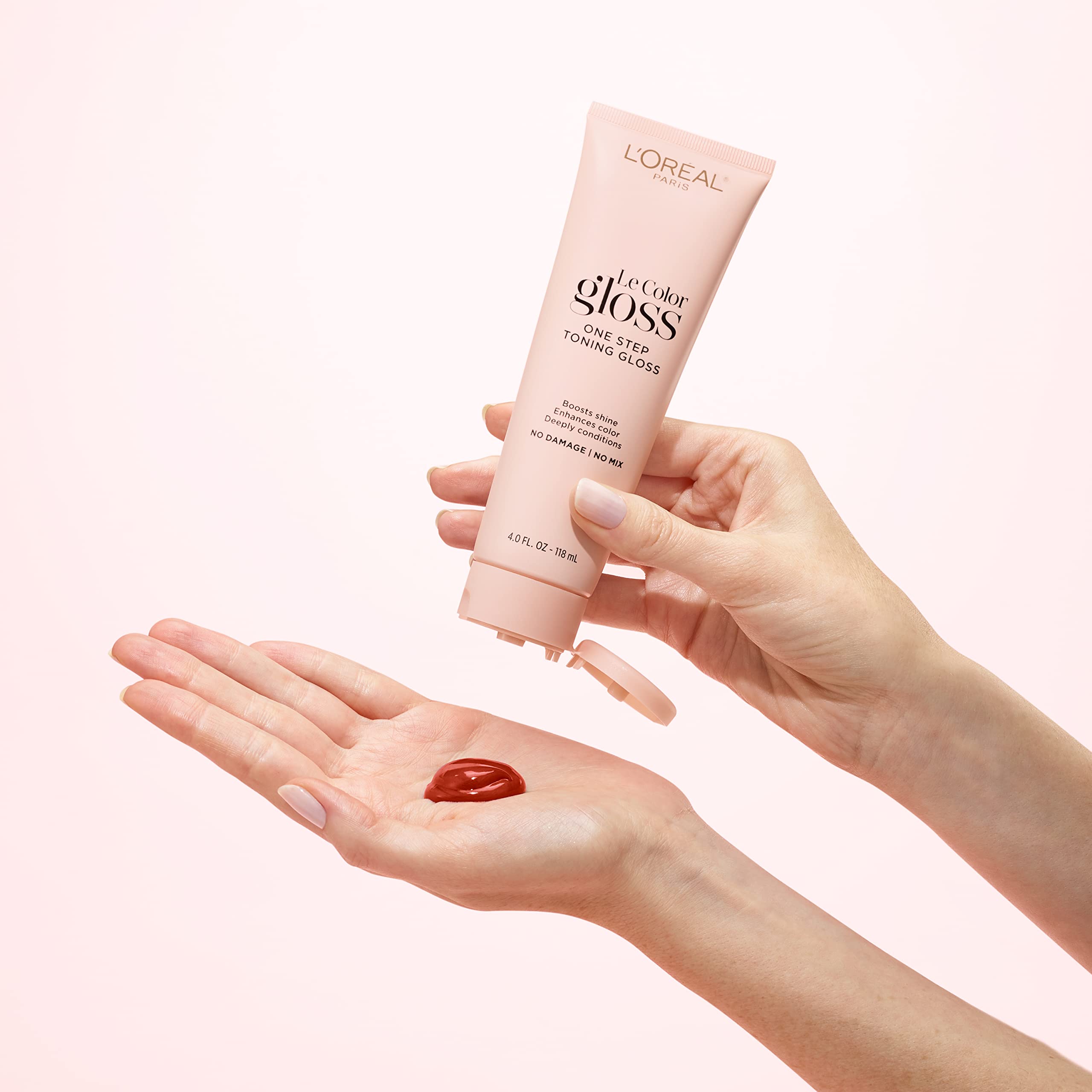 Vegan, color-safe formula packaging for L’Oréal Paris gloss