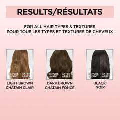 L'Oreal Paris Le Color One Step Toning Hair Gloss Rich Brunette application ready in shower.