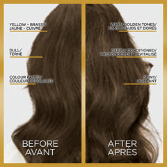 L'Oreal Paris Le Color One Step Toning Hair Gloss Rich Brunette tube ready for quick use.