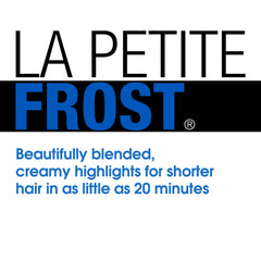 Cap highlights with Le Petite Frost yield even, controlled color placement