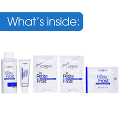 Short hair styling with Le Petite Frost creates face-framing lightness