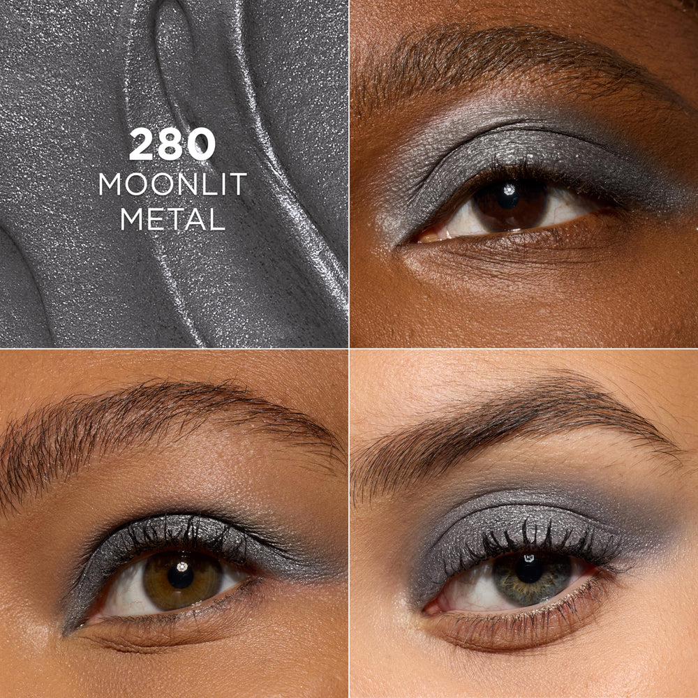 L'Oreal Paris Le Shadow Stick on eyelid shows crease-proof, smudge-resistant wear