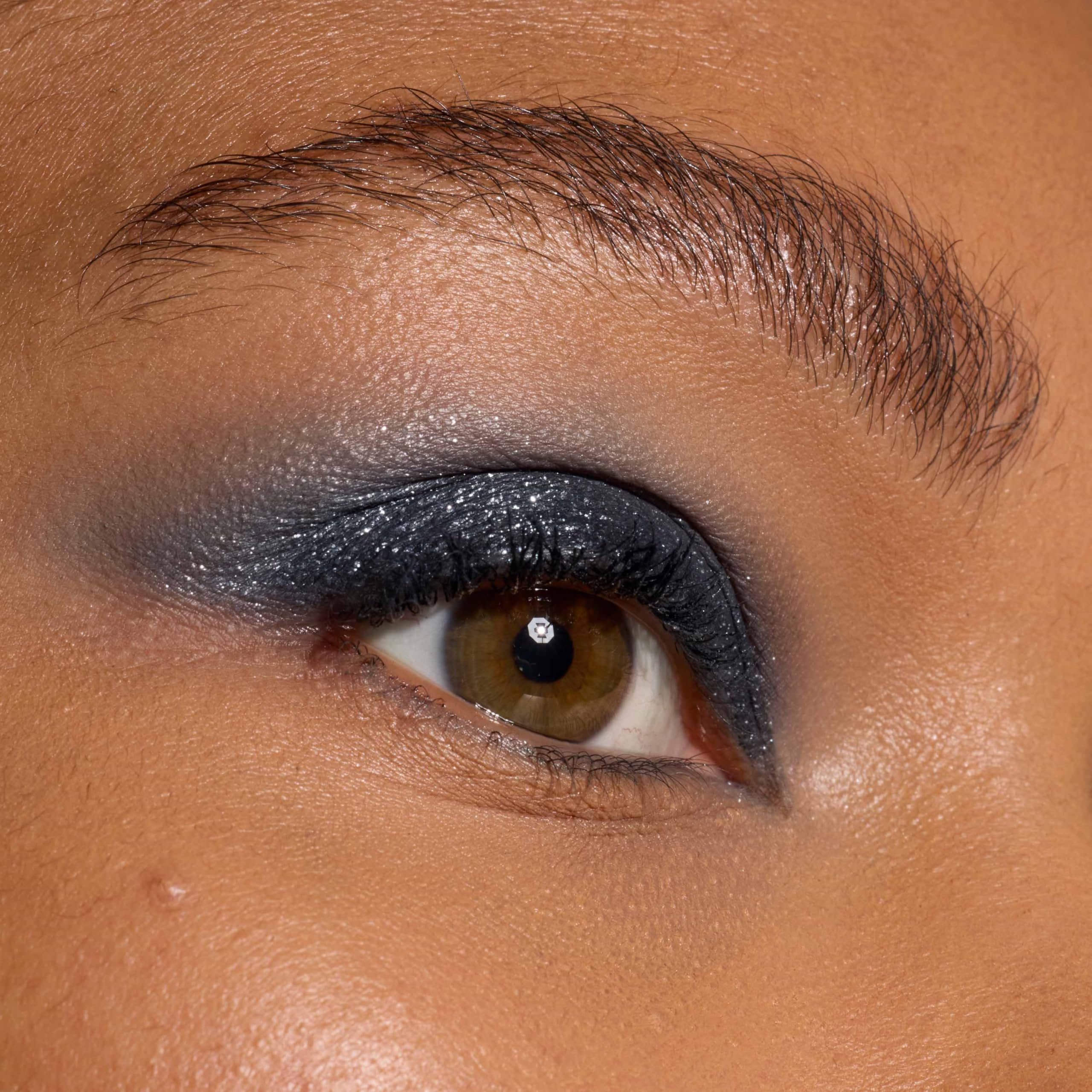 Portable, on-the-go smoky eye solution fits in a small bag for quick fixes.
