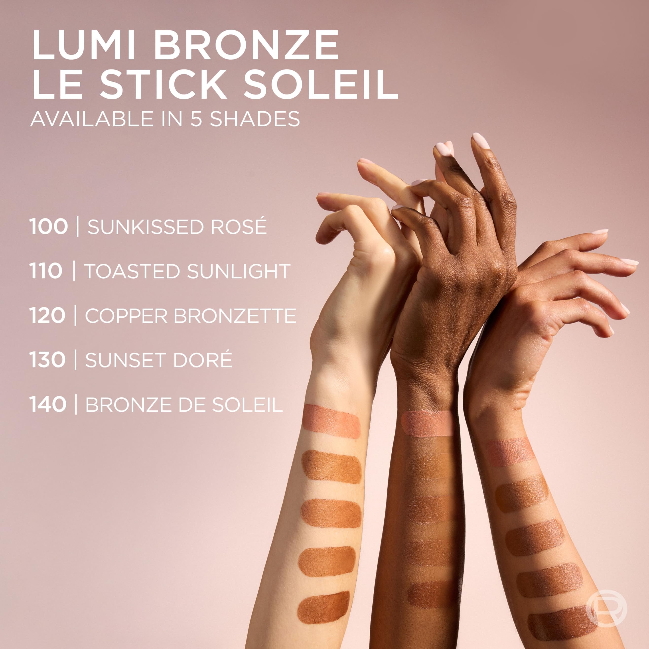 L'Oréal Paris Lumi Bronze Le Stick Soleil disponible en 5 tonos bronceadores para pieles diversas.