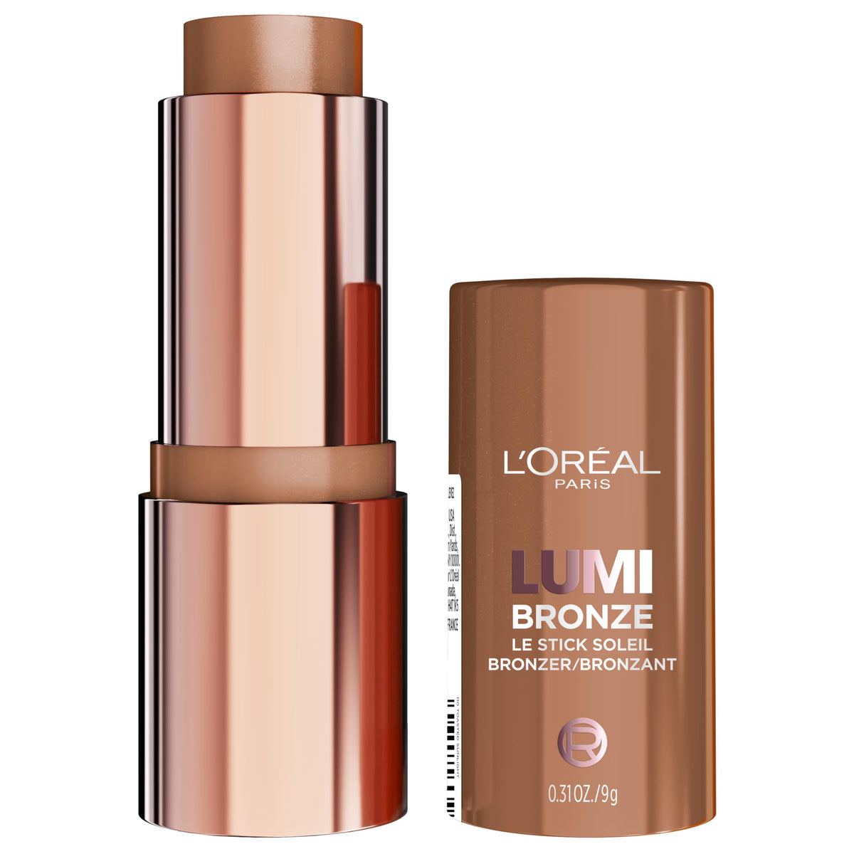 L'Oréal Paris Lumi Bronze Le Stick Soleil, aplicación-cremosa para bronceado natural y duradero.