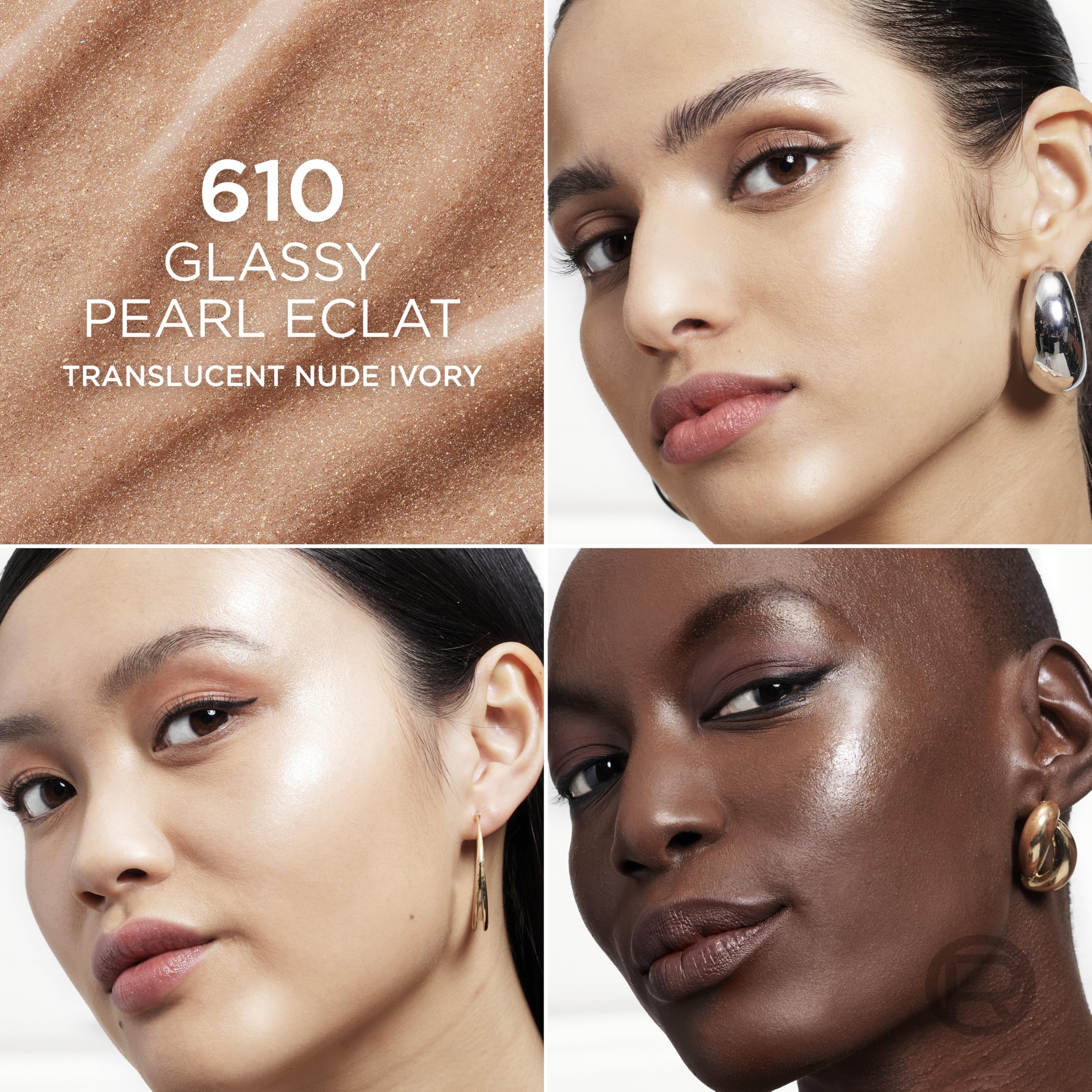 L’Oréal Paris Lumi Le Glass Stick realza pómulos y arco de ceja con luz.