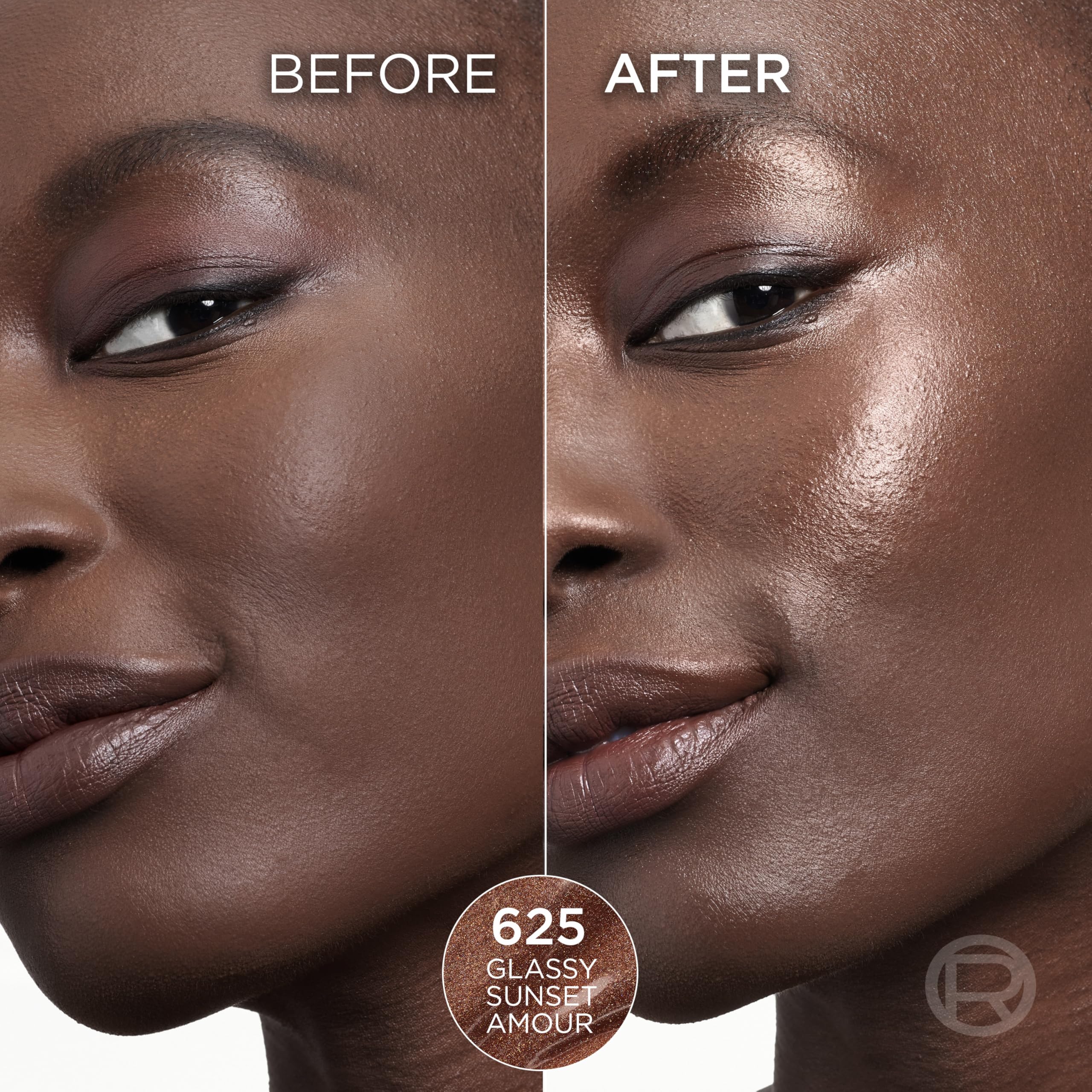 L'Oreal Paris Lumi Le Glass Stick ilumina la frente con efecto suave y natural.