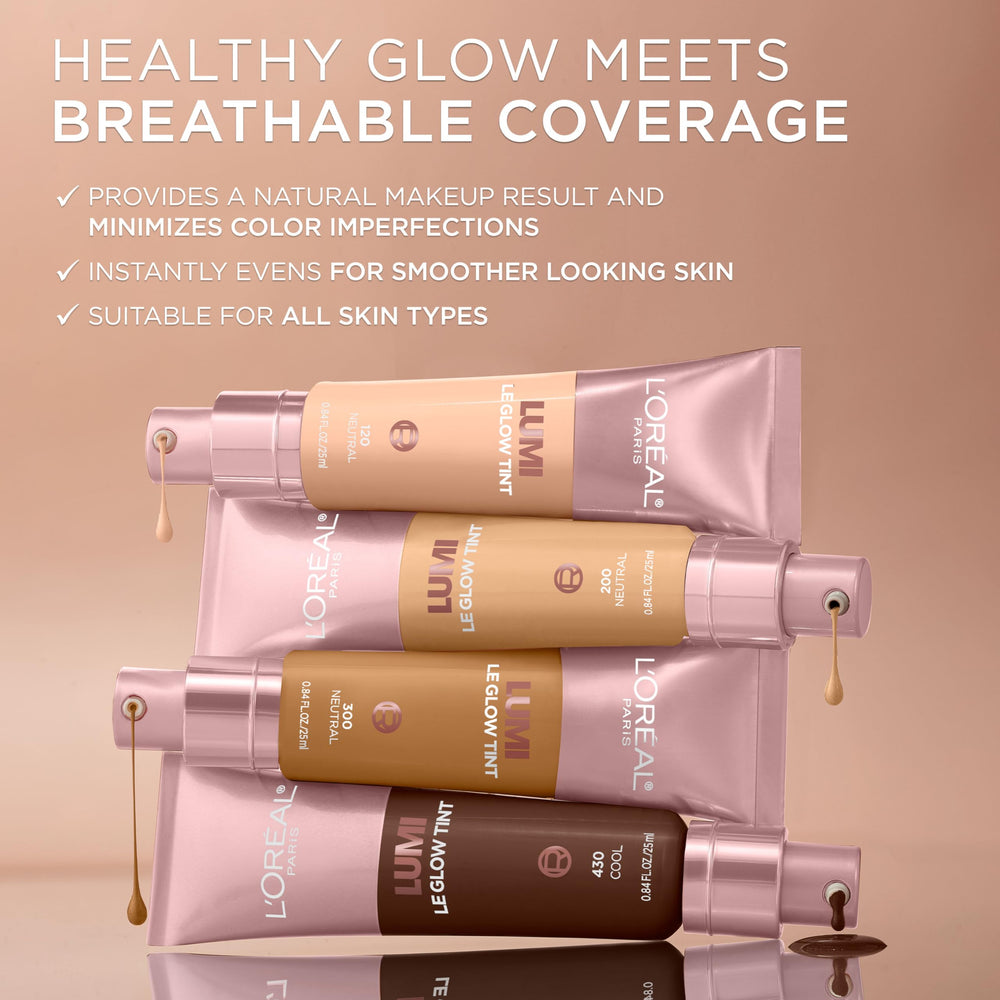 L'Oreal Paris Lumi Le Glow Tint pigmentos difuminadores suavizan imperfecciones.