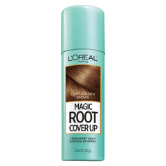 L'Oreal Paris Magic Root Cover Up bottle close-up for quick gray root concealment.