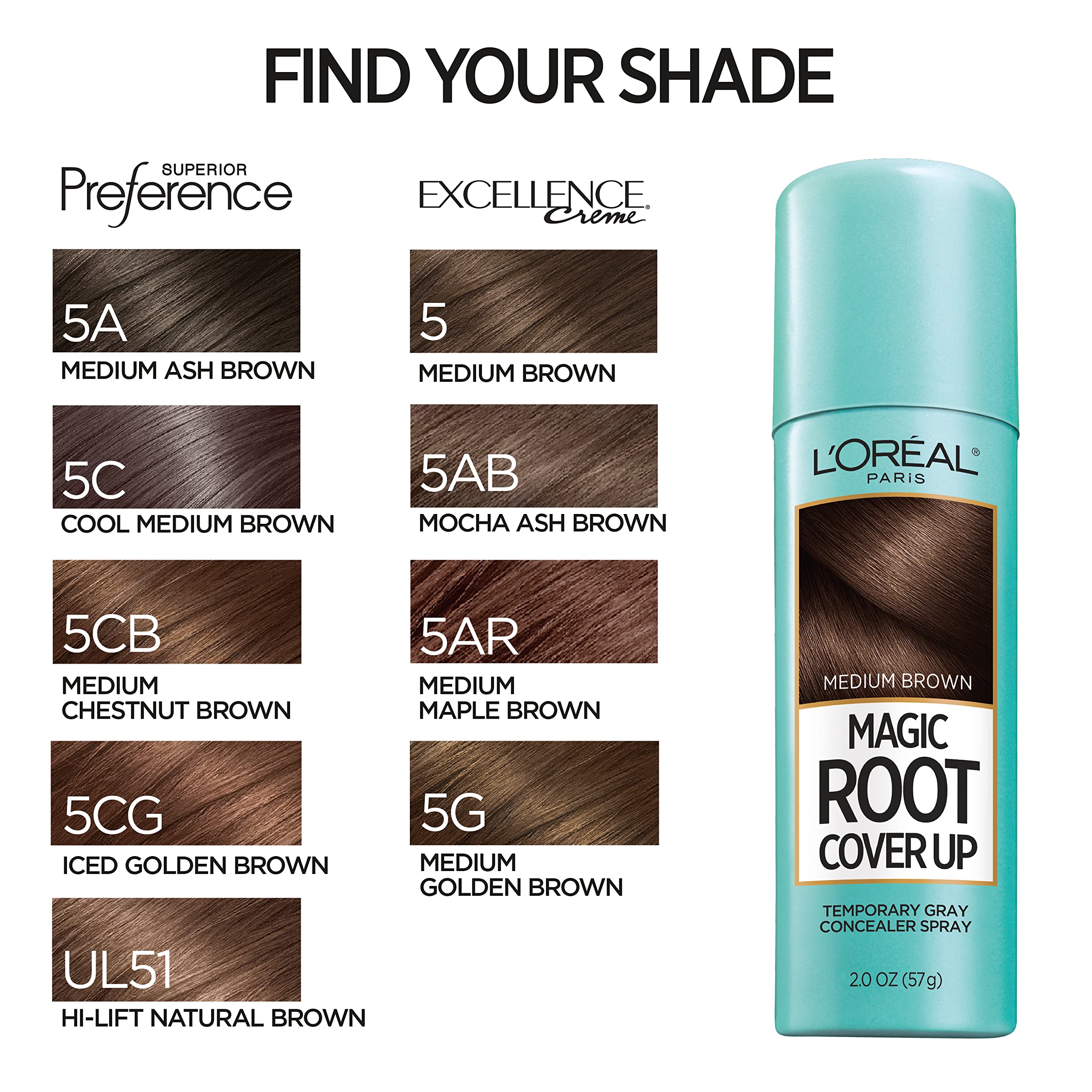 L'Oreal Paris Magic Root Cover Up supports color between dye sessions.