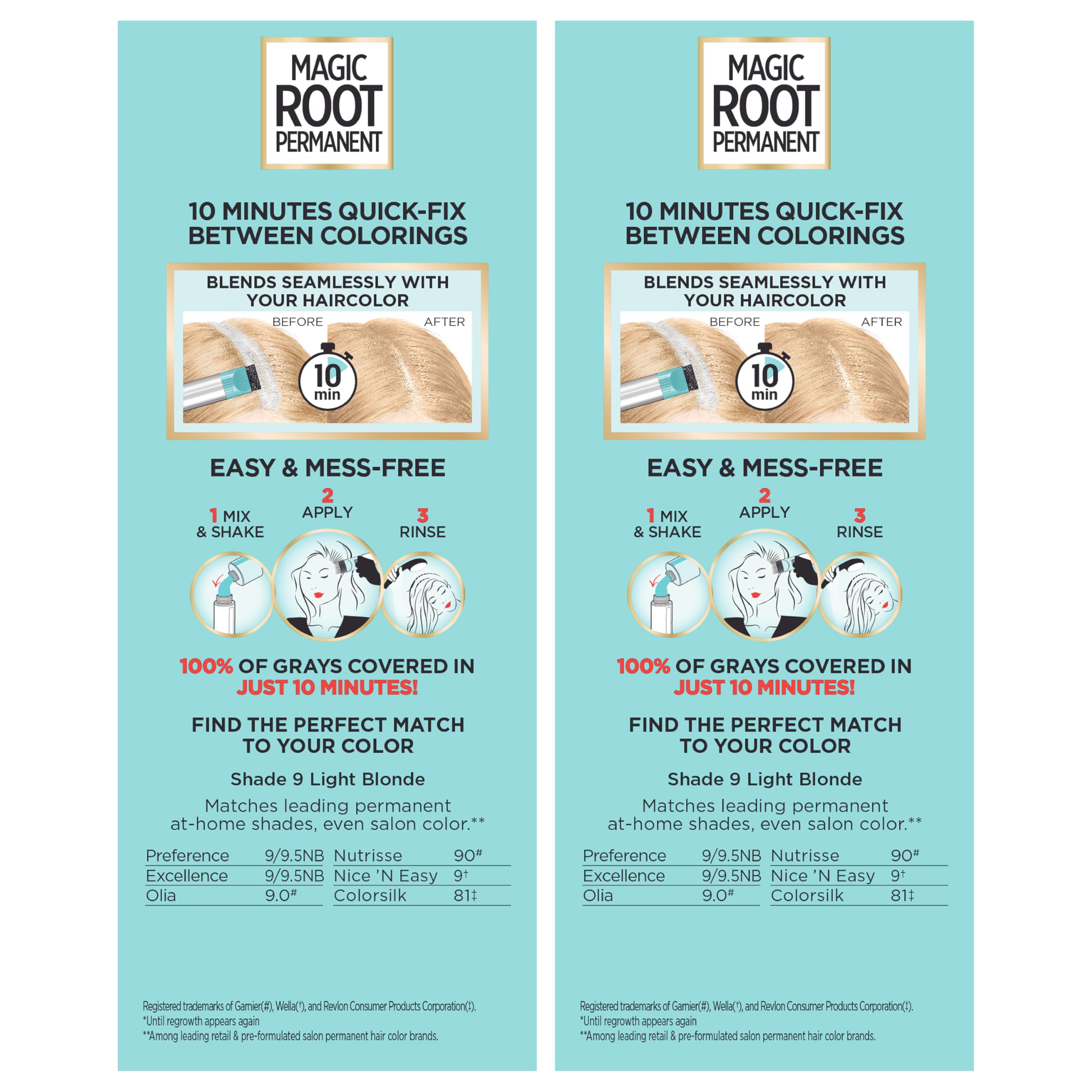 L’Oréal Paris Magic Root packaging may vary for easy replacement in routines