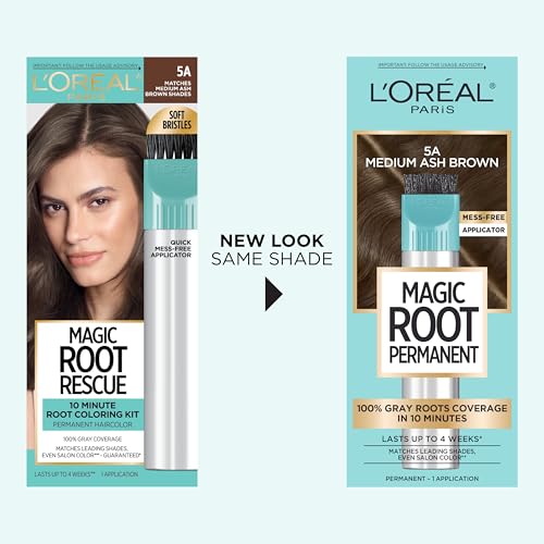 Precision brush from L’Oréal Paris Magic Root Permanent for fast, even application.