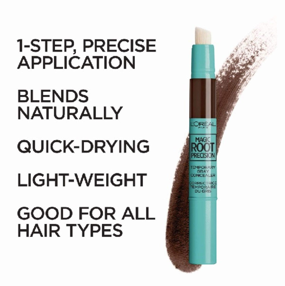 L'Oreal Paris Magic Root Precision Brush touches up temple gray areas