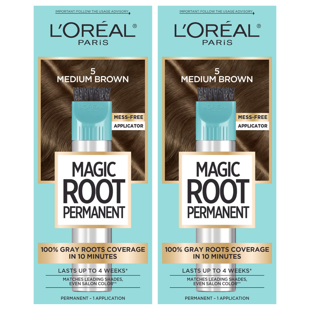 L’Oréal Paris Magic Root precision brush for fast, even root touch ups.