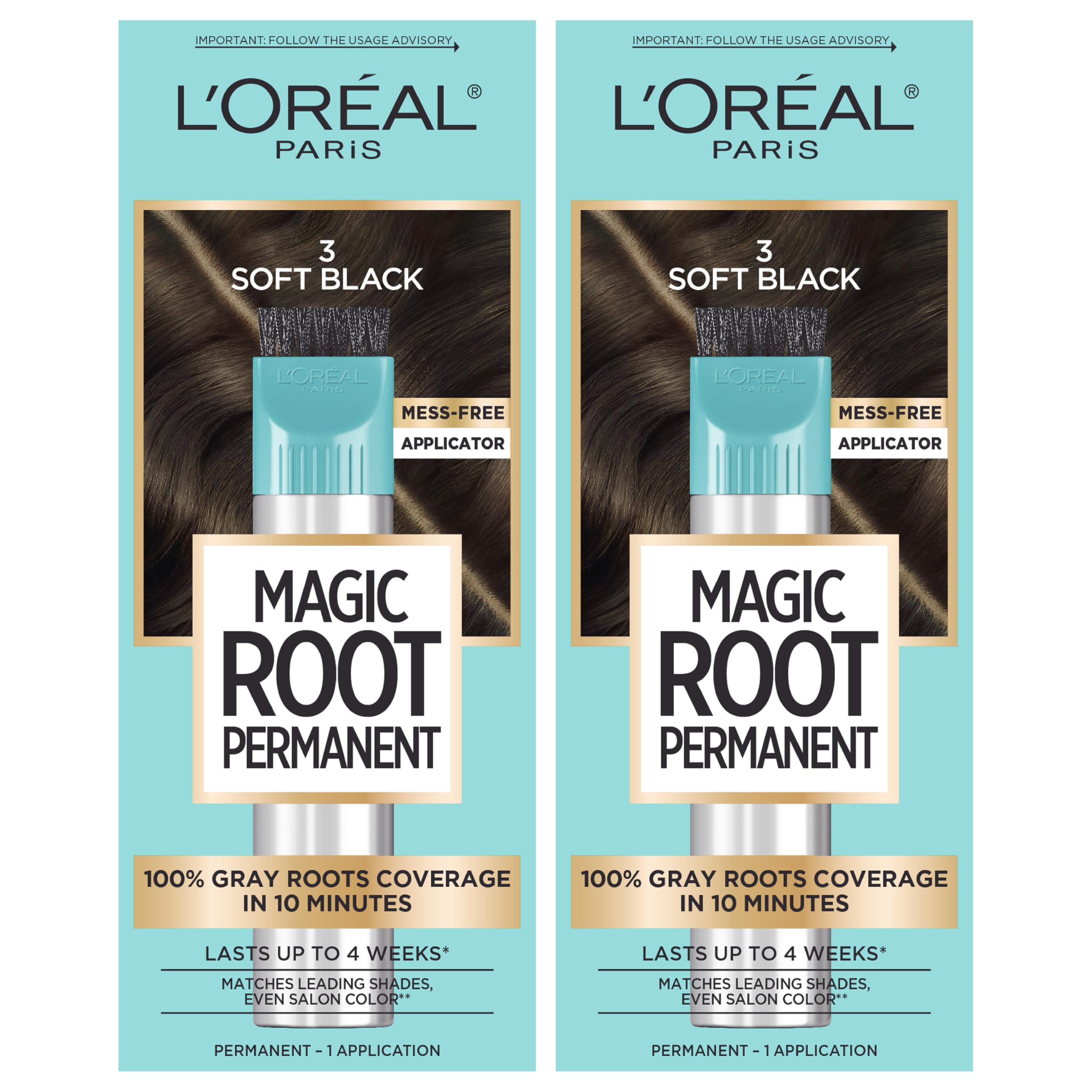 L'Oreal Paris Magic Root Rescue 10-minute root color application for quick gray coverage