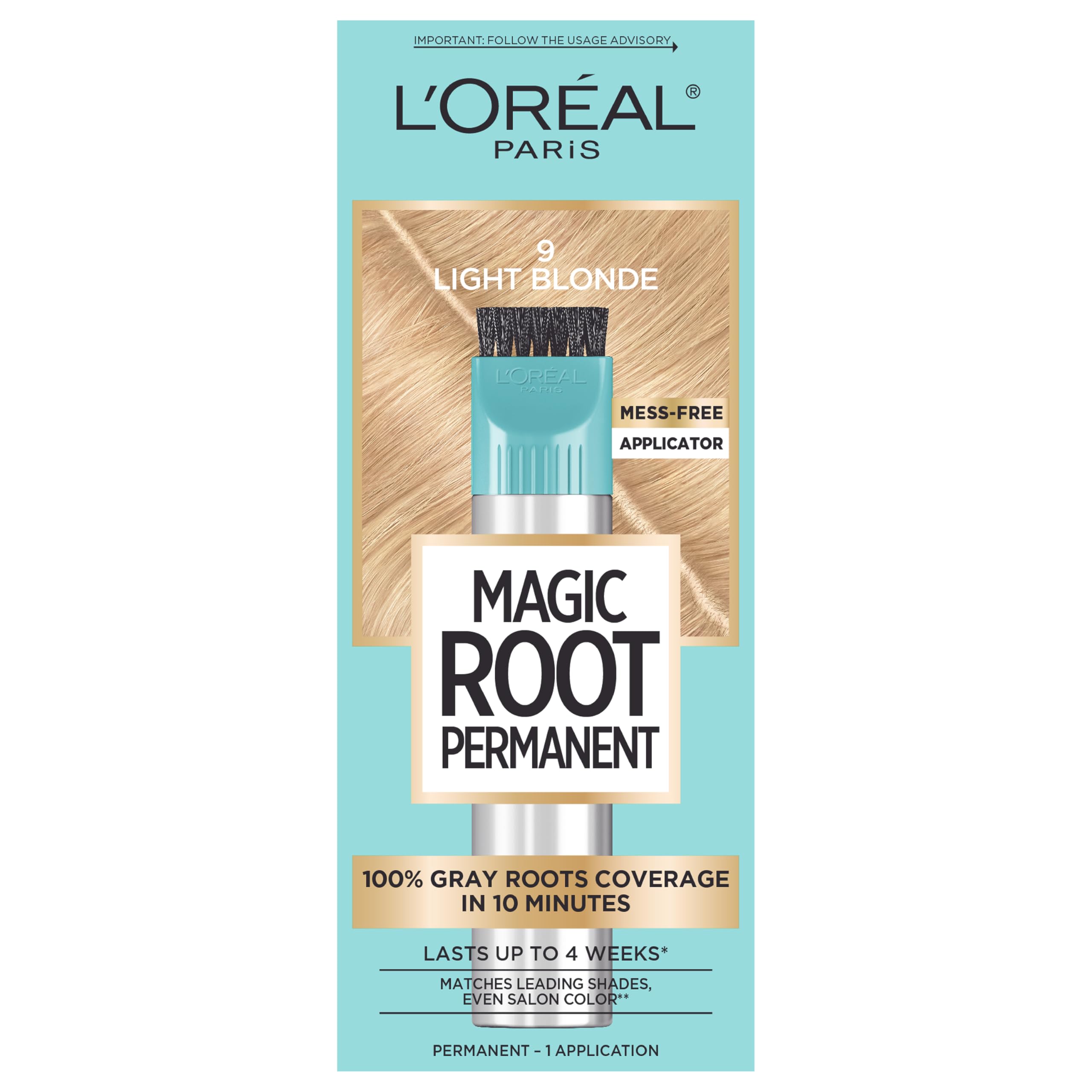 L'Oreal Paris Magic Root Rescue bottle pour enables quick root touch-ups