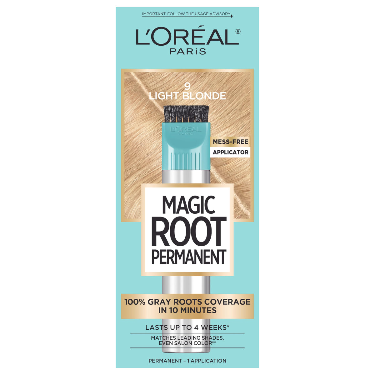 L'Oreal Paris Magic Root Rescue bottle pour enables quick root touch-ups