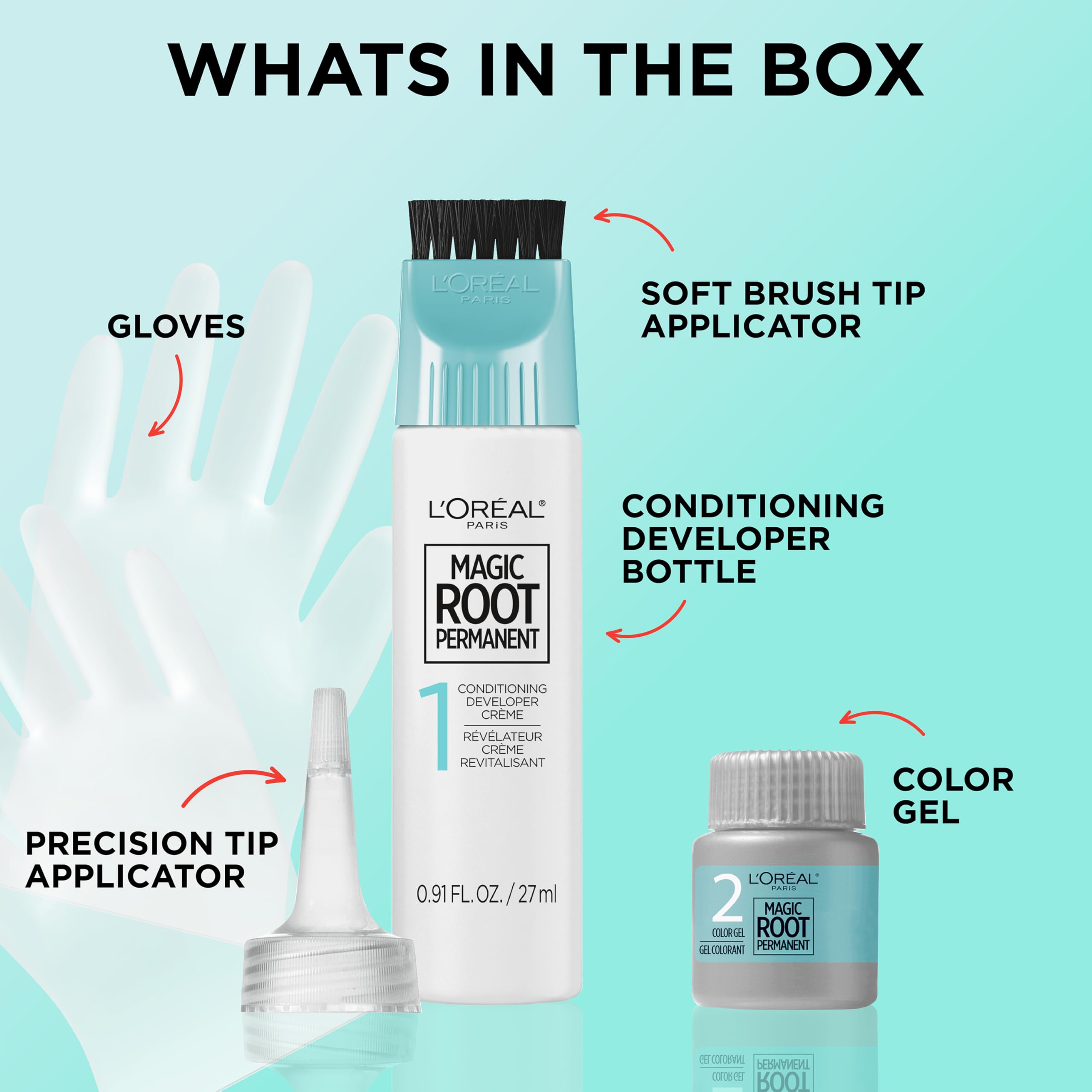 L'Oreal Paris Magic Root Rescue quick 10-minute application saves time.