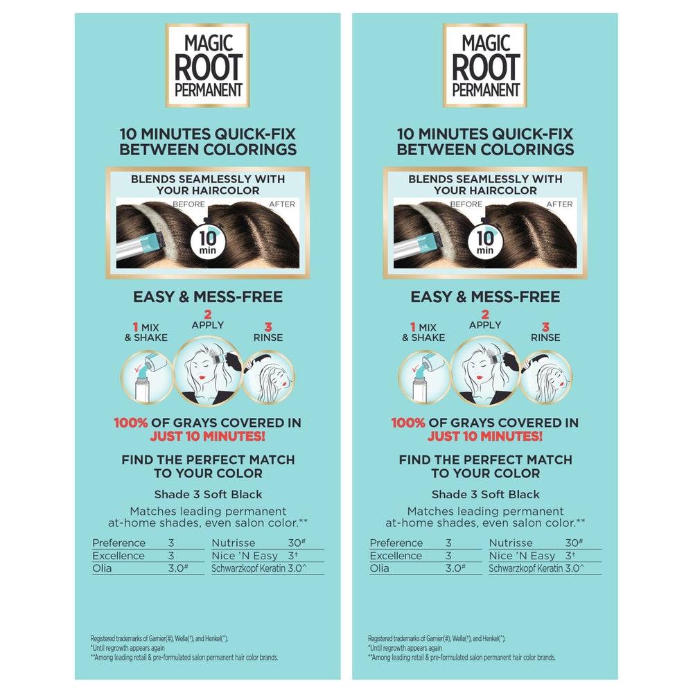 L'Oreal Paris Magic Root Rescue low ammonia gel formula with conditioning