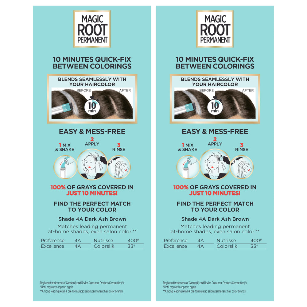 L'Oreal Paris Magic Root Rescue packaging variation shown in product images.