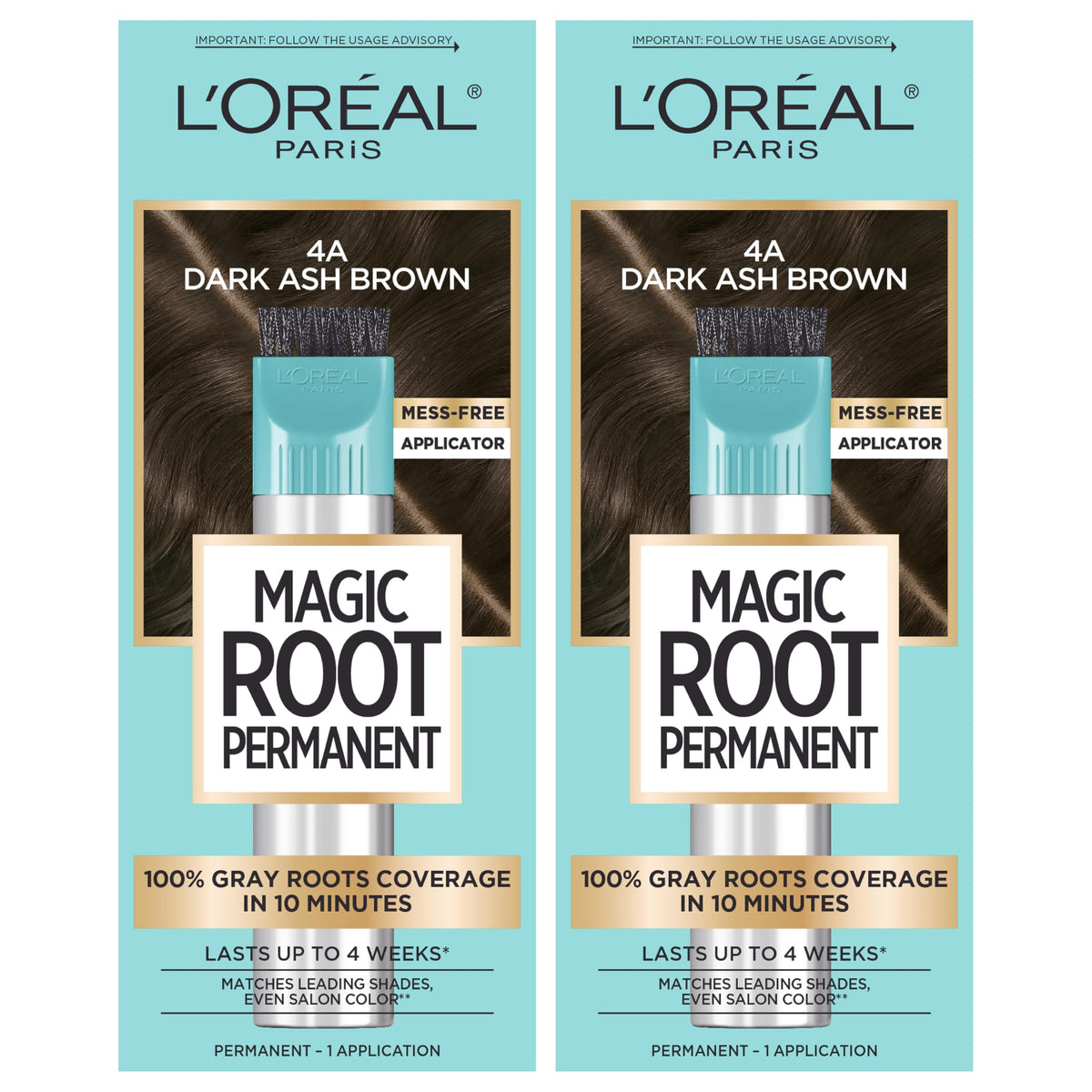 L'Oreal Paris Magic Root Rescue precision brush for quick root touch-ups.