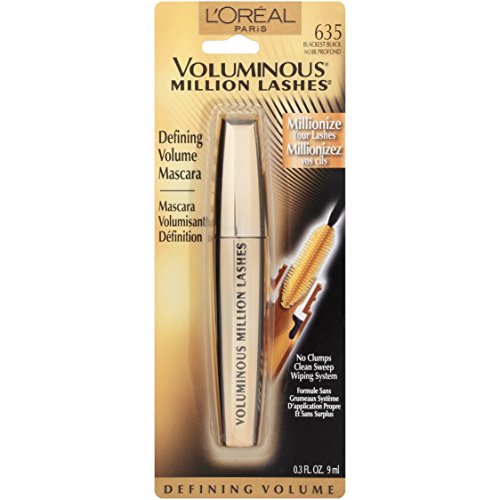 L’Oréal Paris Mascara con cepillo Millionizador: separación precisa y definición intensa