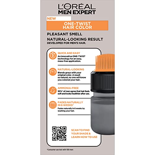 L'Oreal Paris Men Expert ammonia-free formula for comfortable use