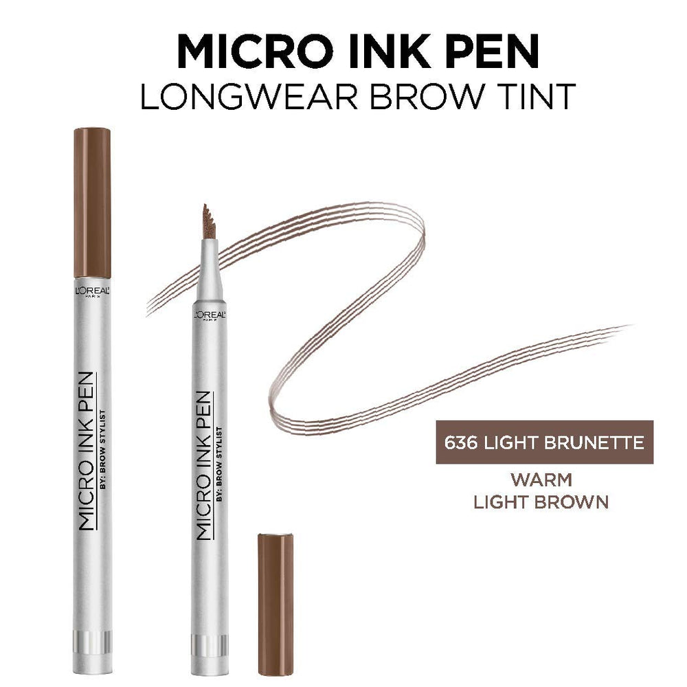 L’Oréal Paris Micro Ink Pen, cejas definidas con efecto pelo y color duradero.