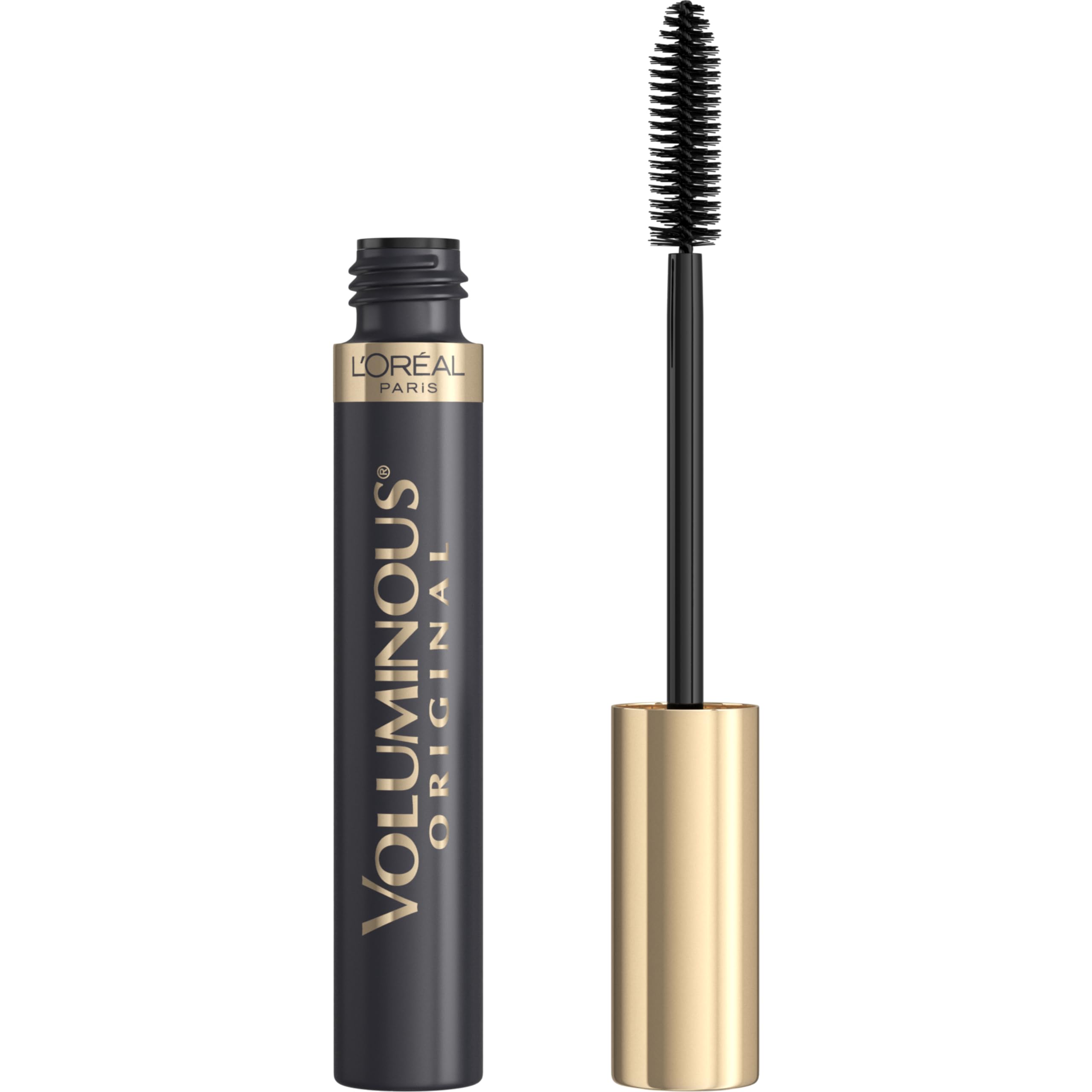 L’Oréal Paris Original Voluminous Mascara con cepillo maximizador para volumen intenso.