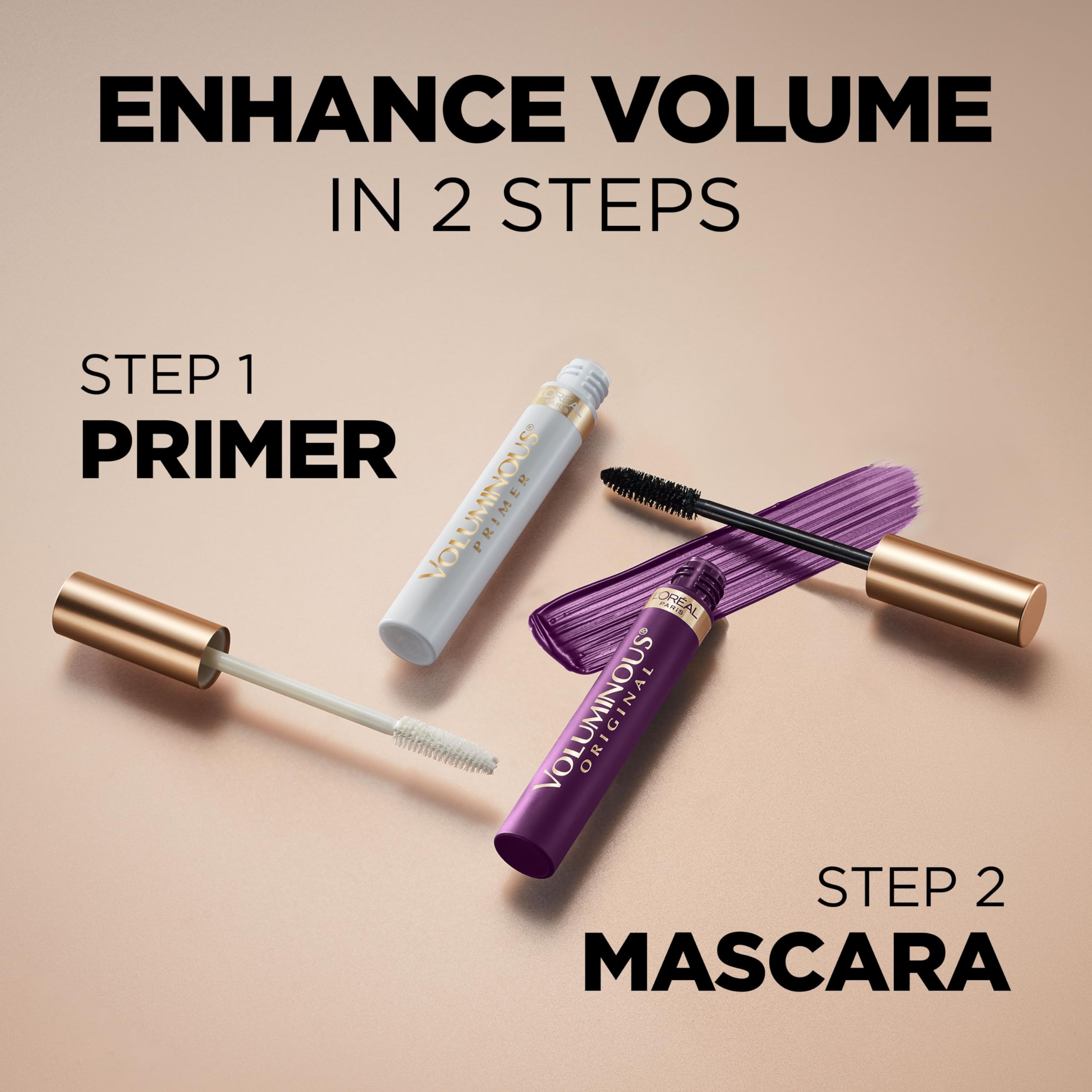 L'Oreal Paris mascara provides a flake-free, soft lash finish