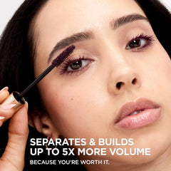 L'Oreal Paris Voluminous Mascara washable formula for easy removal