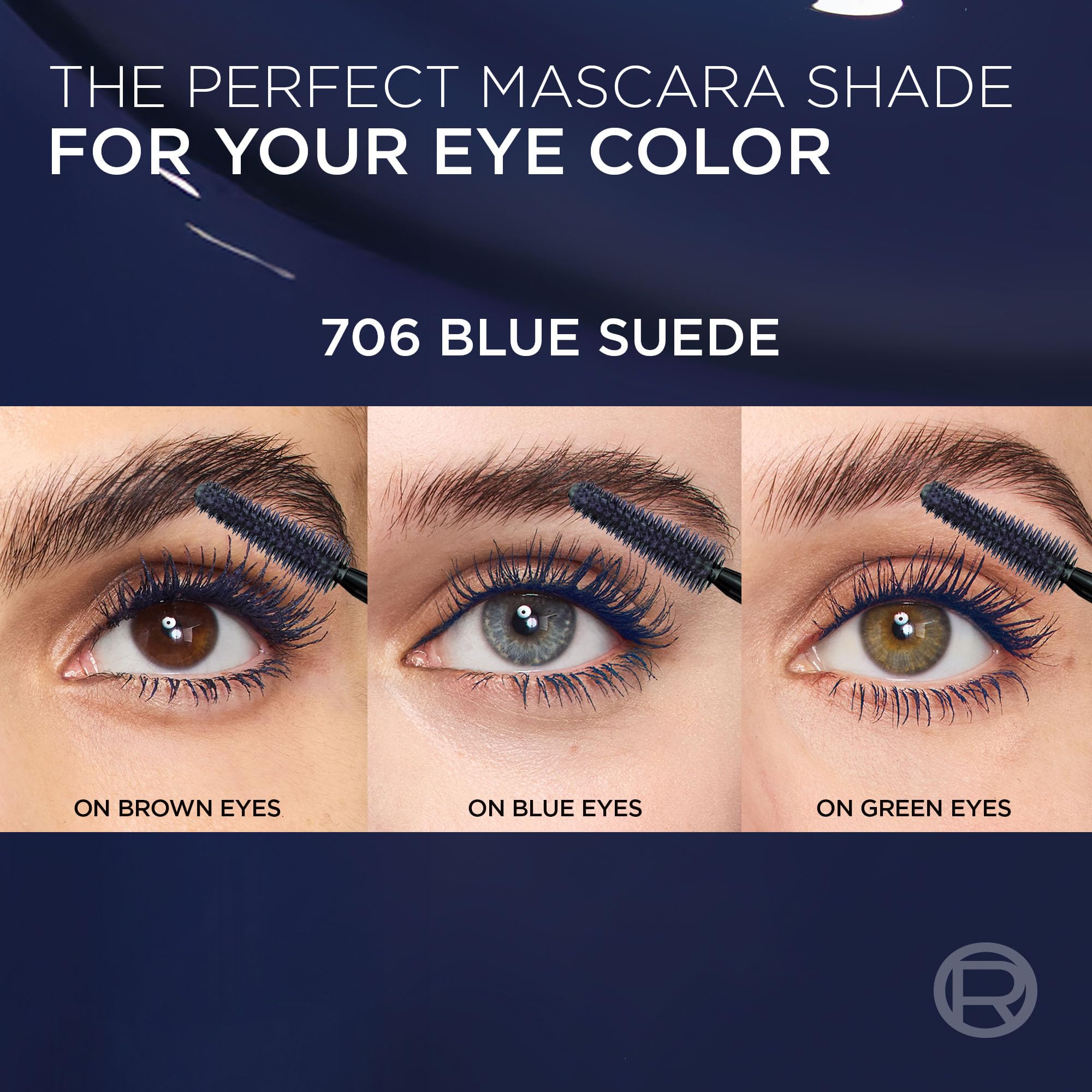 L'Oreal Paris Panorama Chromatic Mascara tono azul para realzar ojos