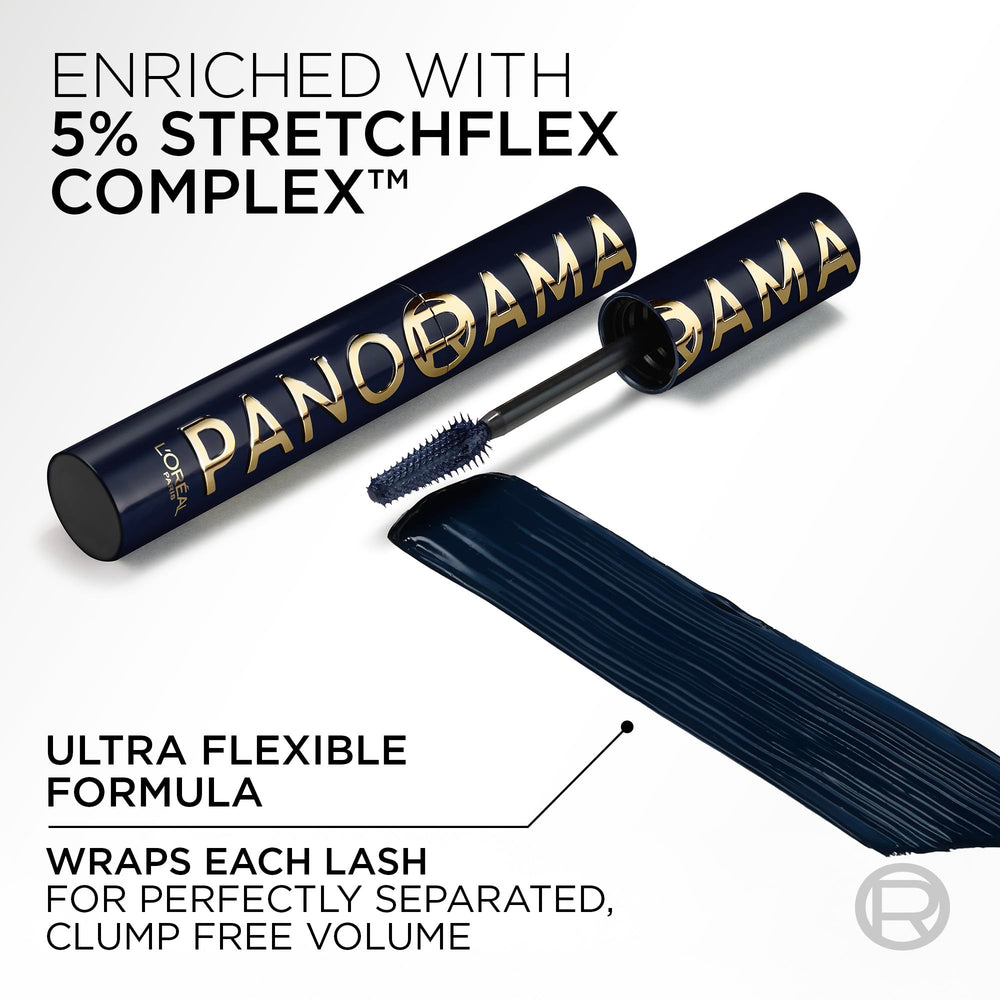 L'Oreal Paris Panorama Chromatic Mascara envase ergonómico para uso cómodo