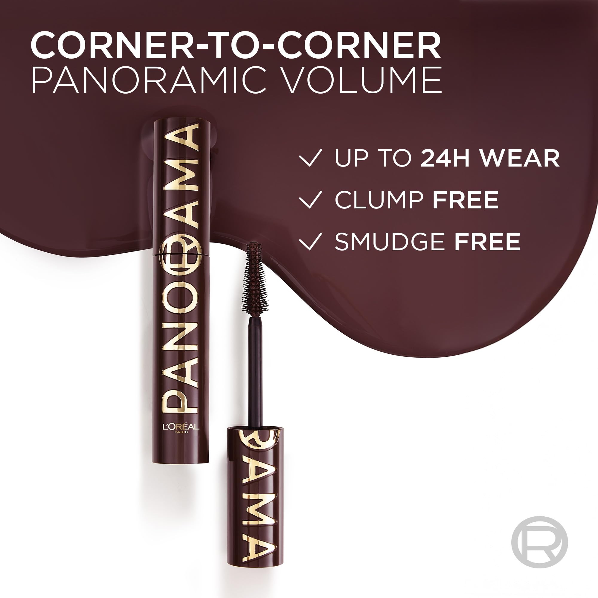 L’Oréal Paris Panorama Chromático Mascara probada oftalmológicamente y apta para lentes de contacto.