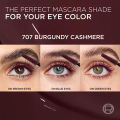 L’Oréal Paris Panorama Chromático Mascara larga duración para un look estable.