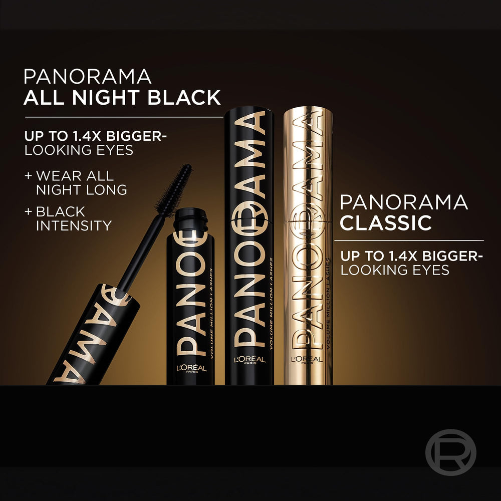 L’Oréal Paris Panorama Mascara: pigmento negro intenso para definición