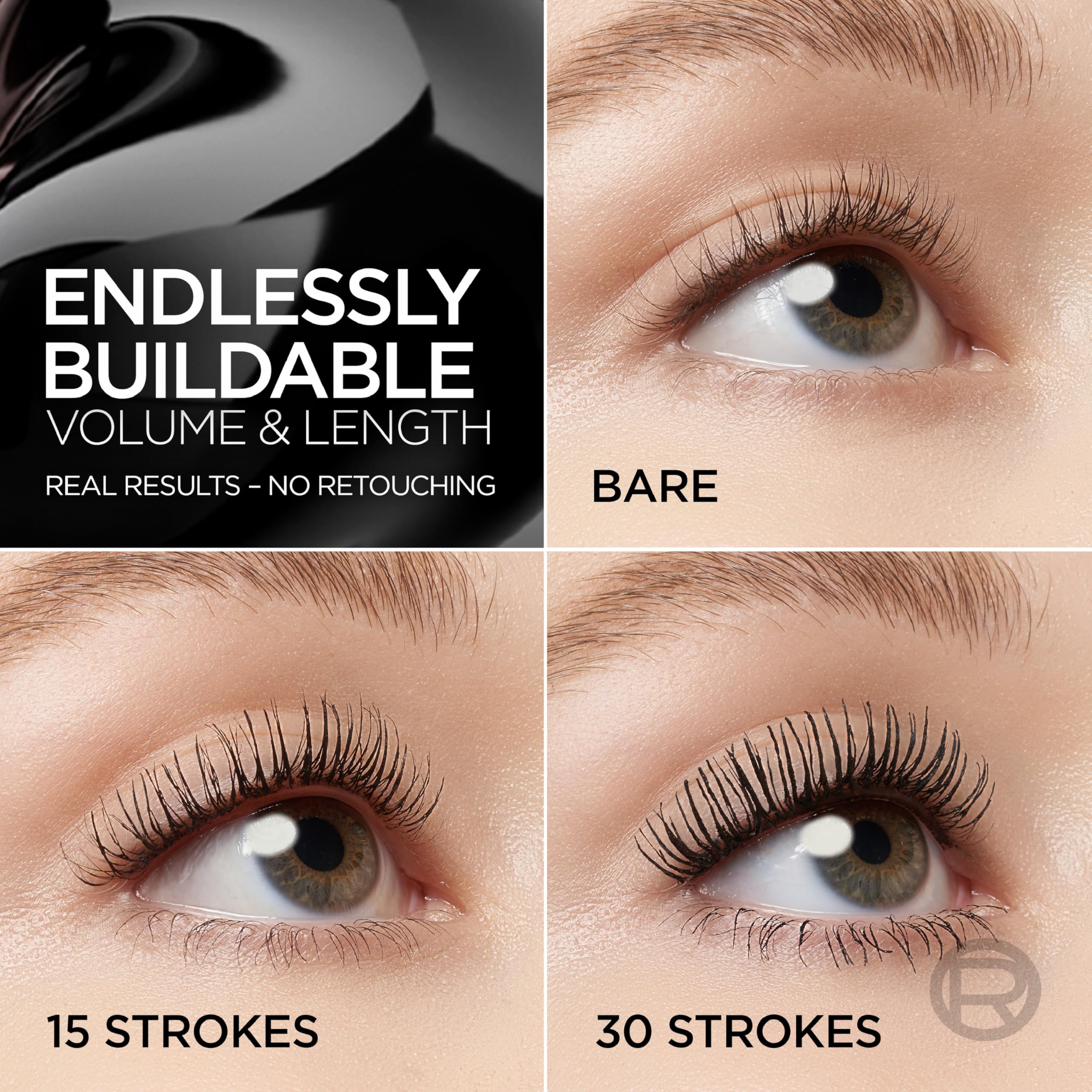 L'Oreal Paris Paradise Big Deal Mascara aplicacion precisa gracias al cepillo cruz-conico