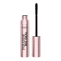 L'Oreal Paris Paradise Big Deal Mascara, cepillo cruz-conico para cobertura uniforme