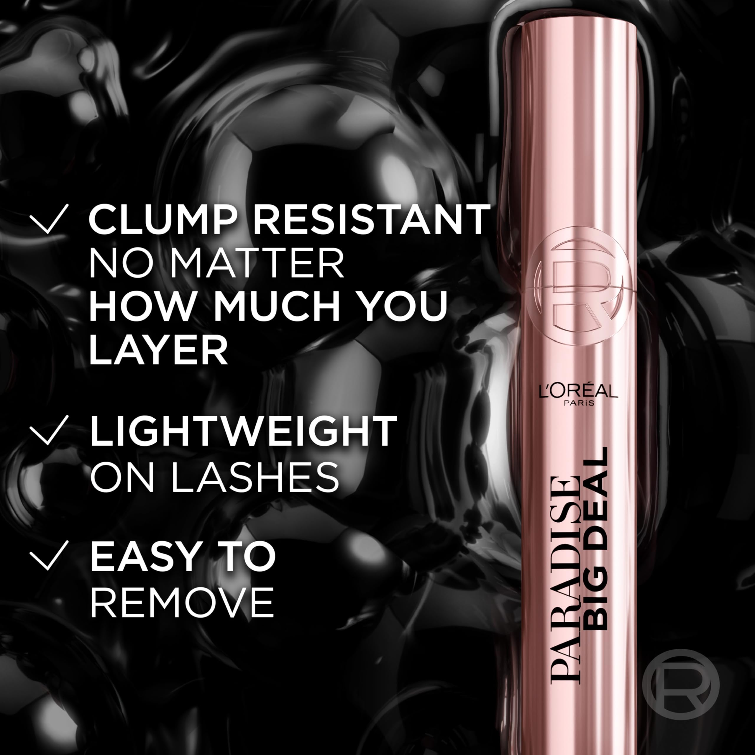 Look definido para uso diario con Paradise Big Deal Mascara apta para ojos sensibles