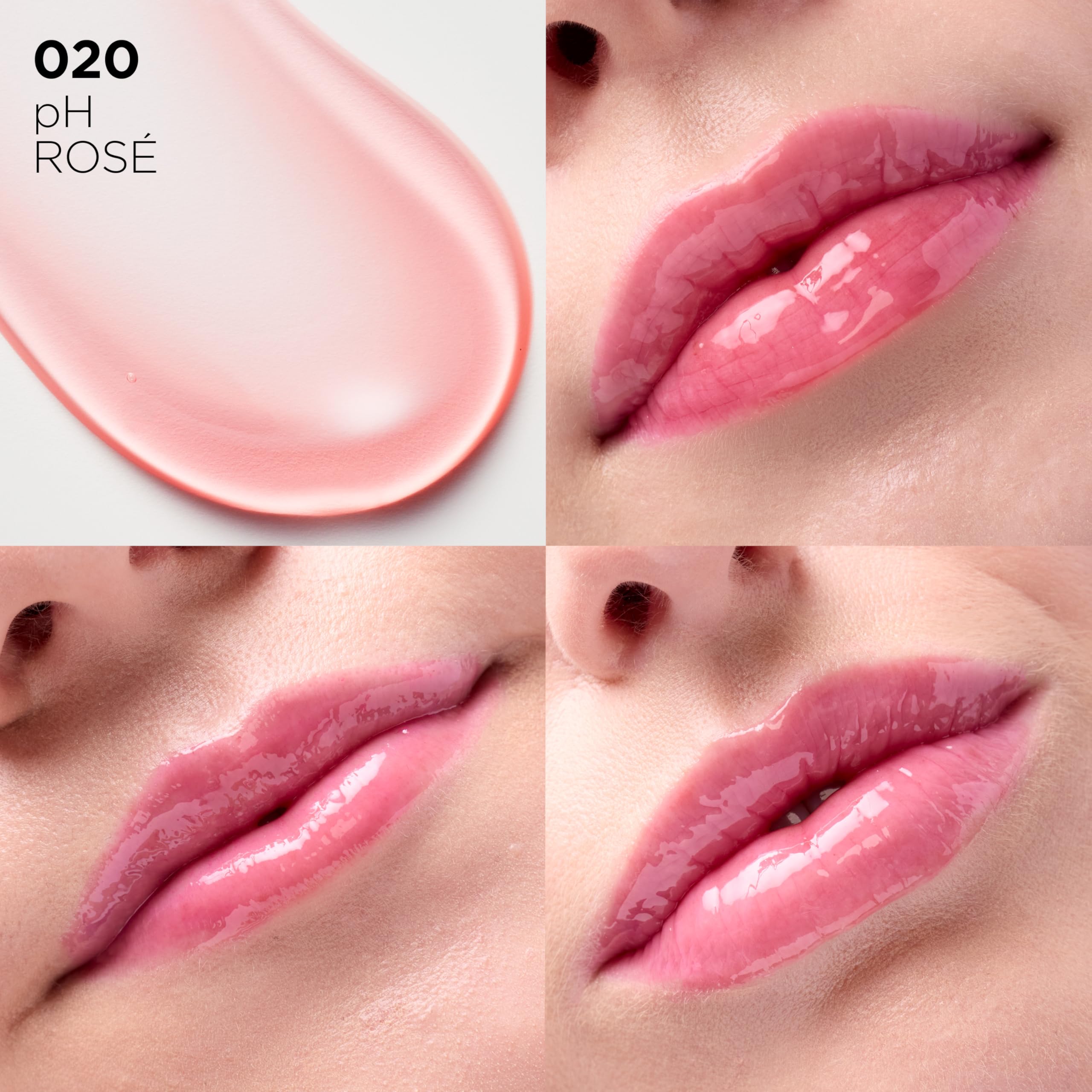 L'Oreal Paris Plump Ambition hidratación 24h con tono rosado.