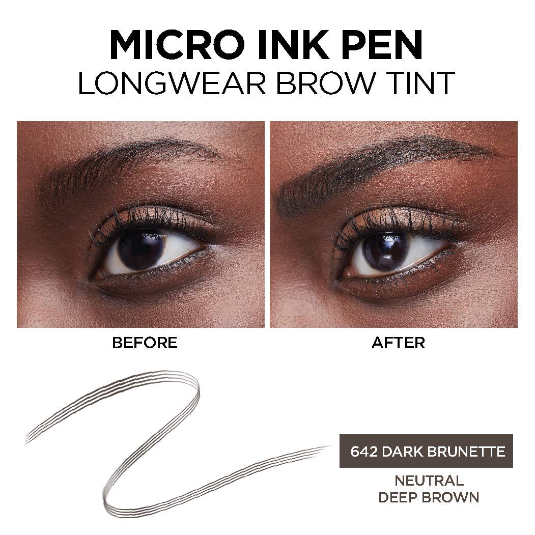 L’Oréal Paris Micro Ink Pen es resistente al agua y sin transferencia.