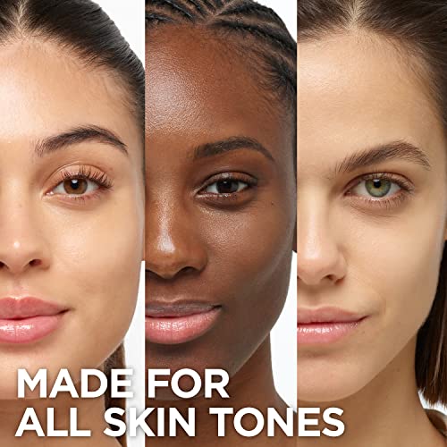 Drops being applied to face to show easy application.
