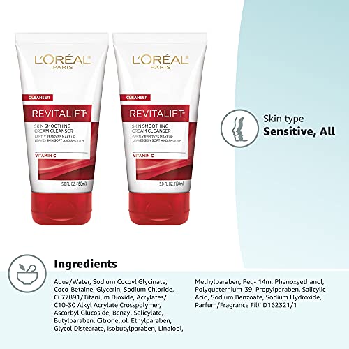 Apto para todo tipo de piel, incluso sensible, de L Oreal Paris Revitalift.