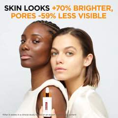 Close-up of Derm-Grade 12% Vitamin C formula in Revitalift.