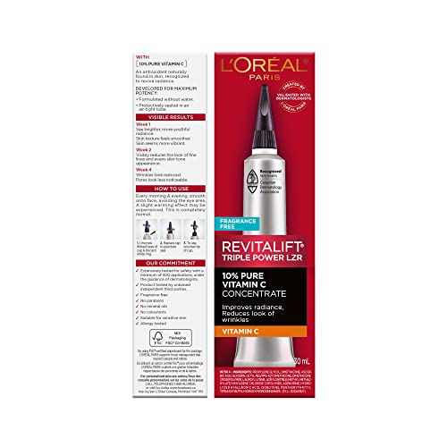 Even-tone glow impression with Revitalift serum on skin
