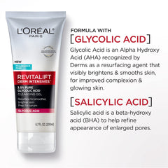 L'Oreal Paris Revitalift textura cremosa que limpia sin resecar