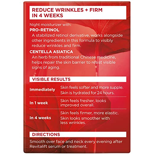 Pro Retinol y Centella Asiática fortalecen la barrera de Revitalift