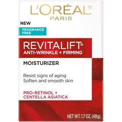 Revitalift: Pro Retinol y Centella Asiática fortalecen la barrera cutánea.